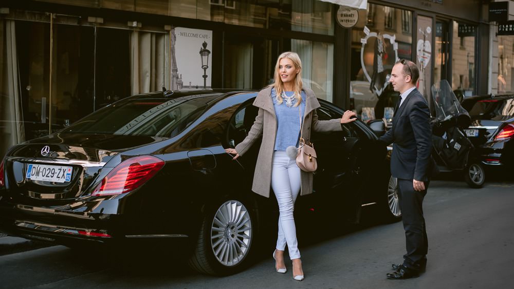 Car hire in Paris for photoshoots