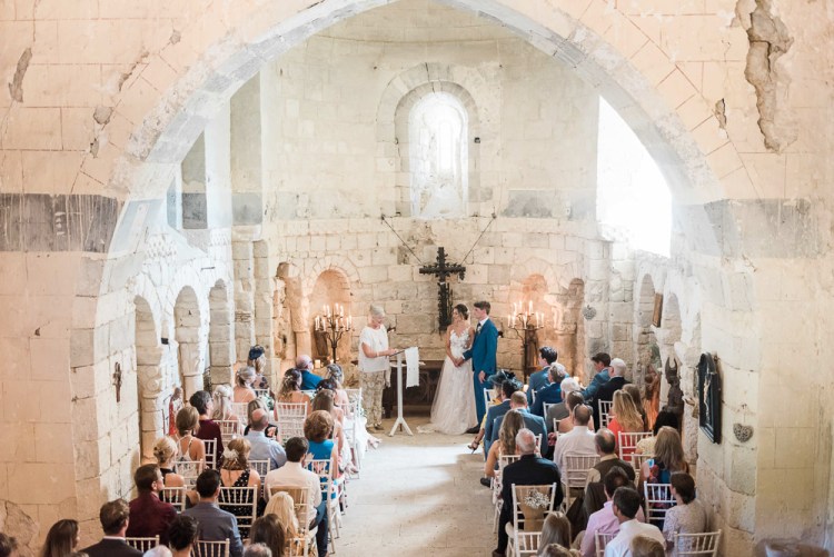 Chateau de Lisse wedding ceremony