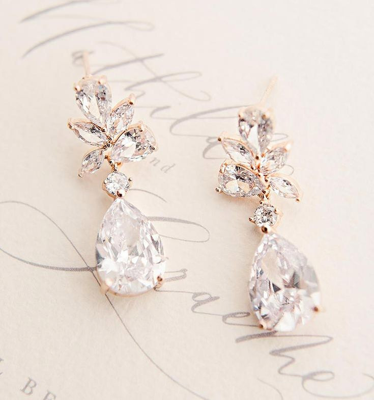 Diamond earrings