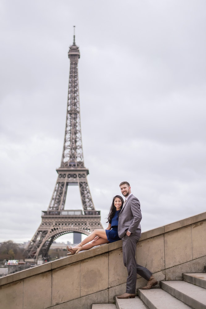 Wedding Anniversary Celebration Photos in Paris